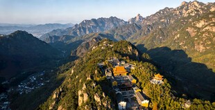 九华山壮美自然风光
