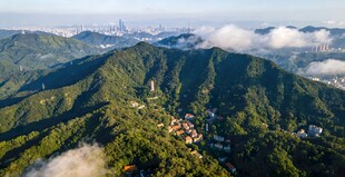 白云山的秀丽风光