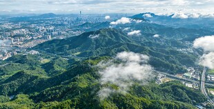 白云山的壮美景观