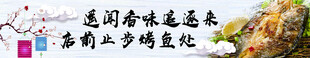 美食banner  烤鱼