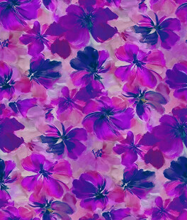 紫色花卉图案背景纹理