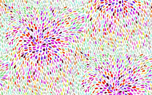 多彩抽象几何图案背景