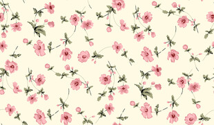 粉色碎花图案背景