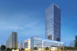 现代高楼大厦城市景观