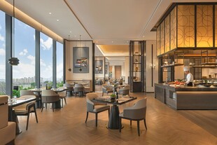 现代风格餐厅内景展示