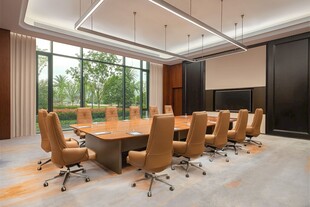 现代风格会议室全景
