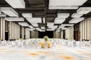 现代风格宽敞宴会大厅