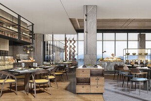 现代风格温馨餐厅室内景