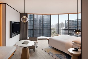 现代简约风格卧室全景