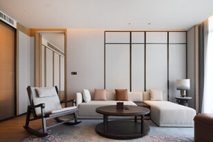 现代简约风客厅室内场景