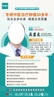 专家简介海报