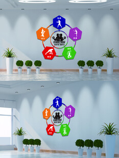 健身房文化墙