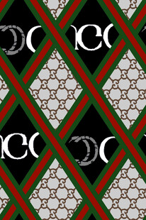 复古几何花纹时尚图案