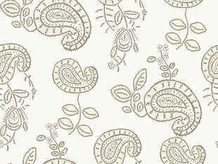 复古佩斯利花纹图案设计