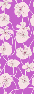 紫色花卉图案背景