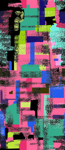 多彩抽象几何图案背景