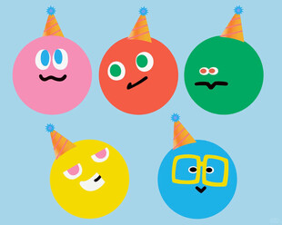 五月天 卡通 帽子 形象