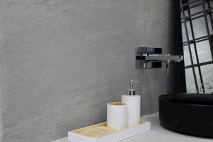 现代简约风浴室洗手台一角