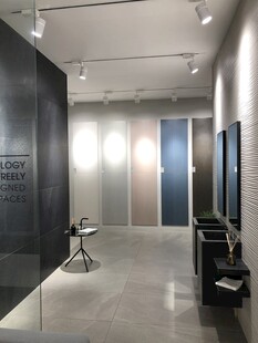 现代简约美发店室内场景