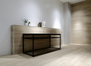 简约现代风格的室内置物台