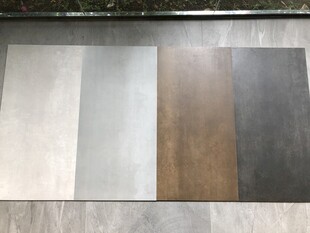 多样瓷砖样品展示