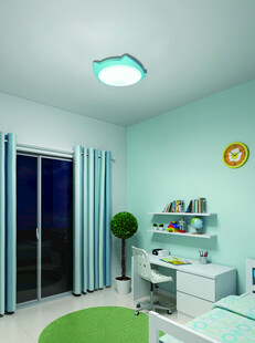 清新儿童房室内温馨场景