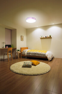 温馨简约风卧室室内场景