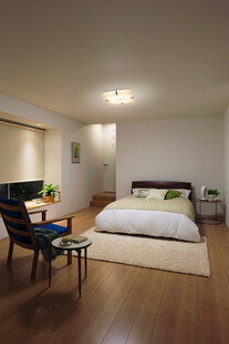 简约日式卧室温馨场景