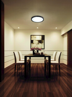 现代简约风格餐厅室内景