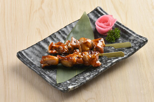 日式烤串摆盘精致诱人