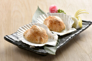 精致扇贝美食摆盘