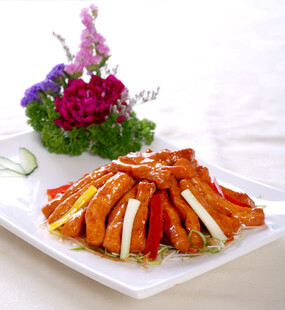 香嫩时蔬炒肉丝