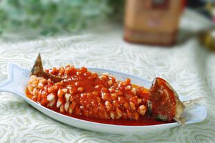 香辣可口的红烧鱼