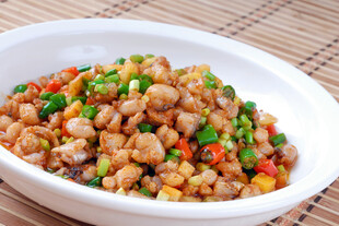 美味多彩鸡丁
