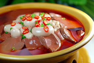 香辣美味毛血旺