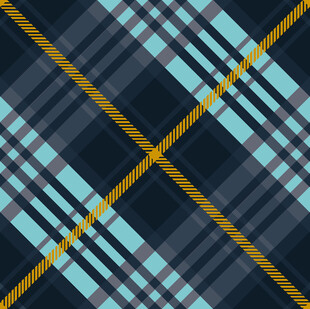 蓝黑格纹图案背景