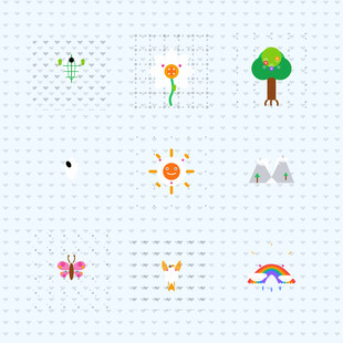 儿童简笔画图案集合