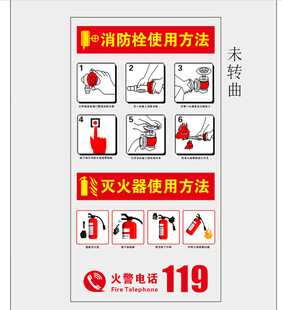 消防栓门贴