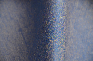 蓝色纹理布料特写