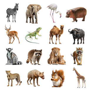 多样野生动物大集合