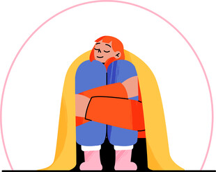 超级英雄风的胖女孩形象