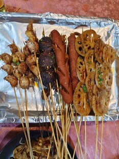 美味烤串诱人呈现