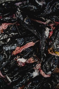 抽象笔触下的色彩交织