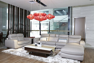 现代简约风客厅室内场景