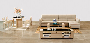 现代简约风格客厅沙发组合