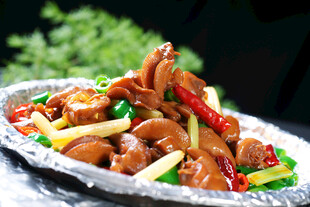 香辣美味炒猪肚