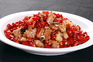 香辣美味辣排骨