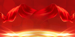 红色背景
