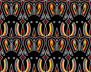 数码印花几何图案彩色抽象背景