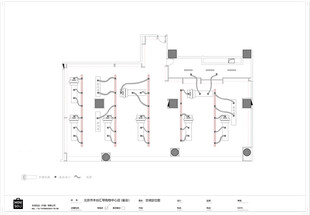 CAD空调布图电气线路设计图